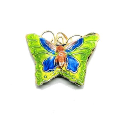 cloisonne-hanger-handmade-filigraan-vlinder-groen