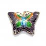 cloisonne-hanger-handmade-filigraan-vlinder-donker-paars