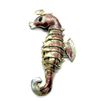cloisonne-hanger-handmade-filigraan-zeepaard-paars