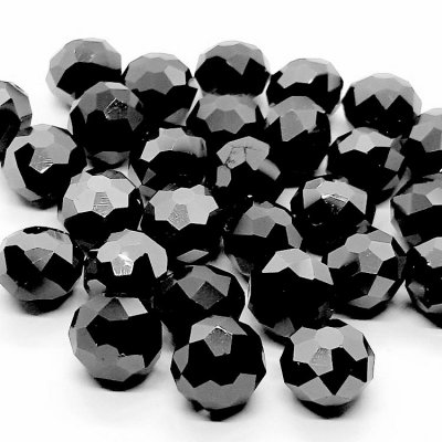 glaskralen-asian-crystal-facet-gebold-rond-10mm-zwart
