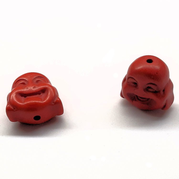 keramiek-turquoise-kraal-buddha-20mm-rood