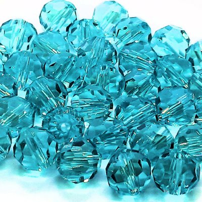 glaskralen-asian-crystal-facet-geslepen-rond 8mm-aquamarine