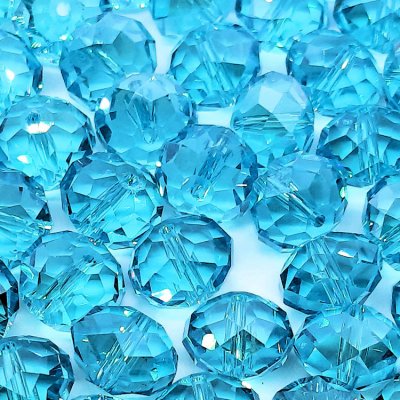 glaskralen-asian-crystal-facet-rondelles-dark-aquamarine