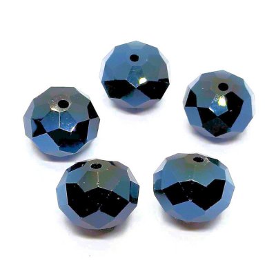 glaskralen-asian-crystal-facet-rondelles-zwart-hematite