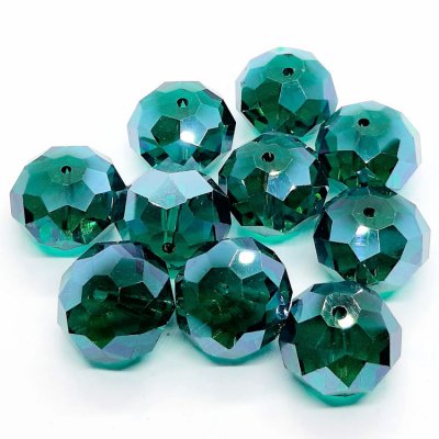 glaskralen-asian-crystal-facet-rondelles-green-zircon