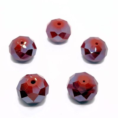 glaskralen-asian-crystal-facet-rondelles-coral-red-shiny