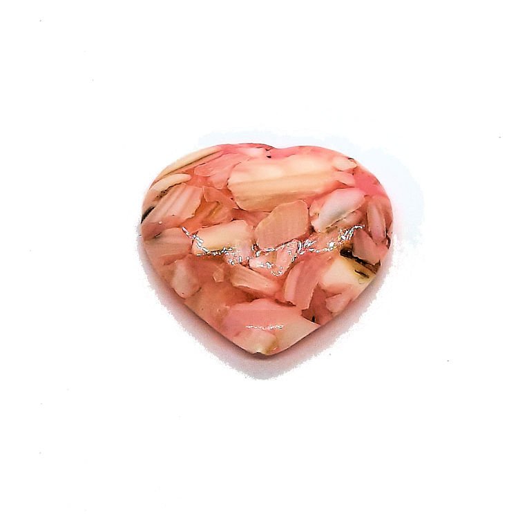 schelpkraal-hart-30mm-licht-roze