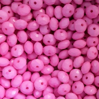 acryl-kralen-rondelles-facet-geslepen-roze-opaque