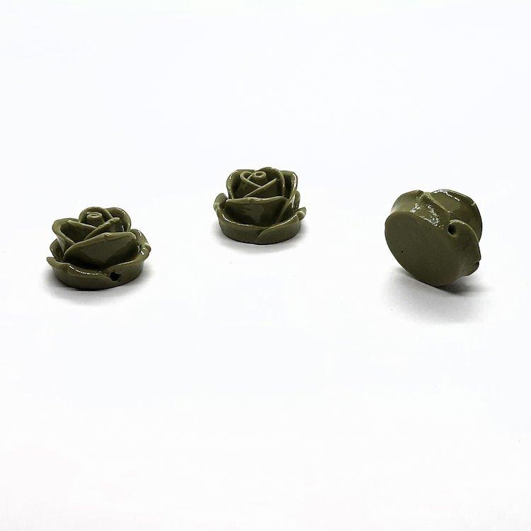 acryl-kralen-roosjes-olijfgroen