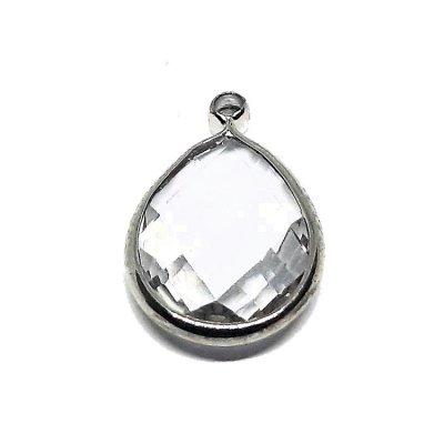 SQ-super-quality-glashanger-druppel-crystal-opal-in-zilver