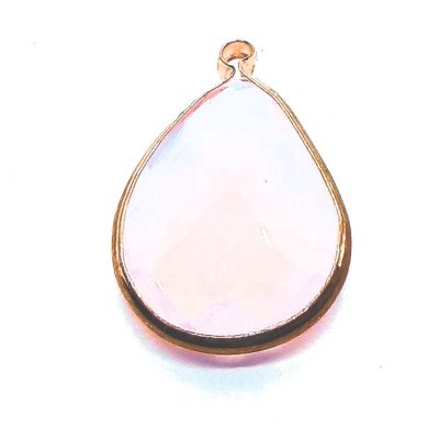 SQ-super-quality-glashanger-druppel-roze-opal-in-rosu00e9-goud