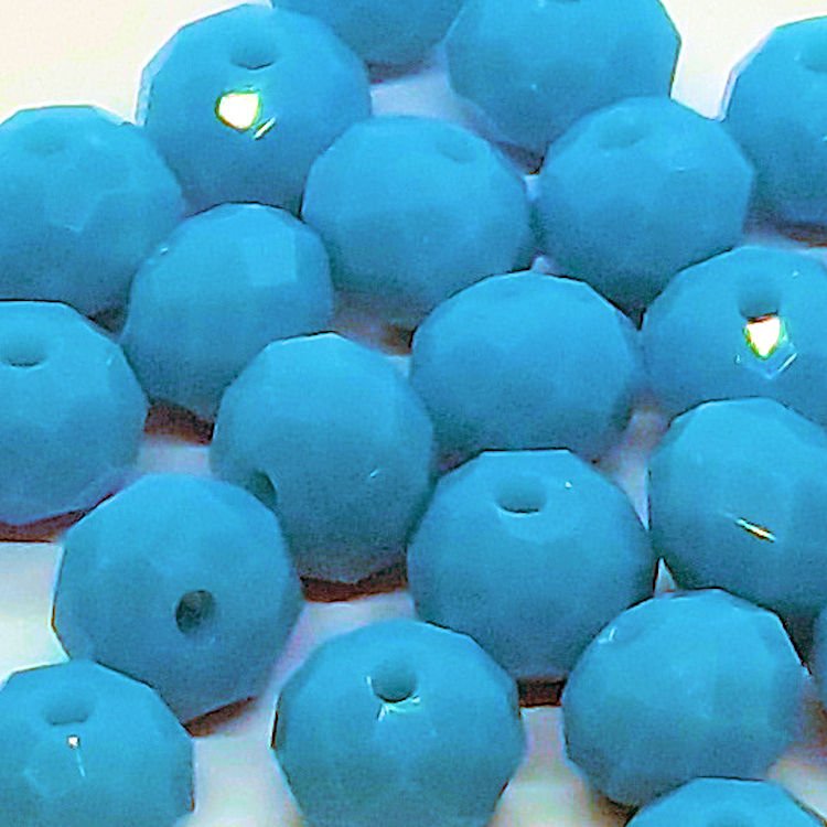 DQ-glaskralen-rondelles-facet-geslepen-shiny-blauw