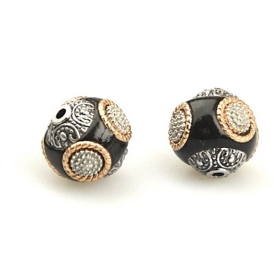 indonesia-beads-zwart-zilver-rosegoud