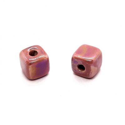 DQ-kraal-keramiek-vierkant-roze-glans-7mm
