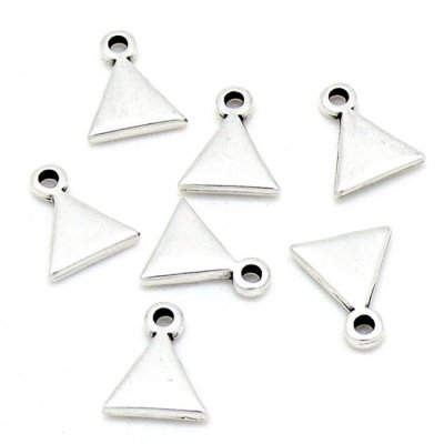 DQ-bedel-driehoek-zilver