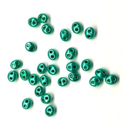 DQ-Duo-Beads-Light-Green-Metalic