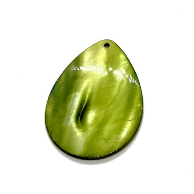 schelphanger-druppel-olijf-groen