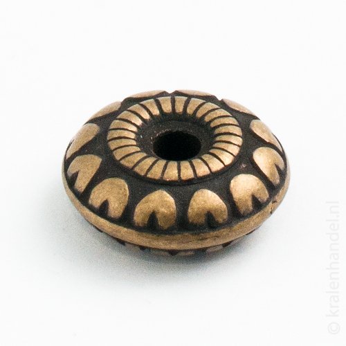 metallook kraal brons donut