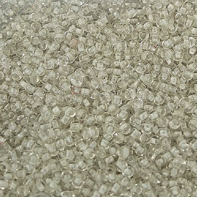 rocailles helder met witte kern 1,5mm