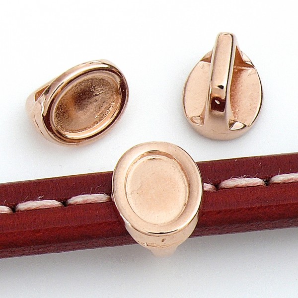 Schuifkraal REGALIZ voor ovale steen, maat steen 8x10mm