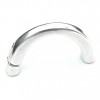 Halve armband voor Regaliz leer, DQ Antiek Zilver - Afbeelding 3