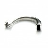 Halve armband, gatmaat 5x10mm, DQ Antiek zilver - Afbeelding 2