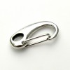 Musketonsluiting large, 17x33mm, Antiek zilver - Afbeelding 3