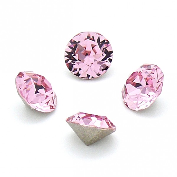 Swarovski Puntsteen SS39, Light Rose