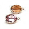 Bedel voor Swarovski 4120 (10x14mm),13x20mm, Rose goud