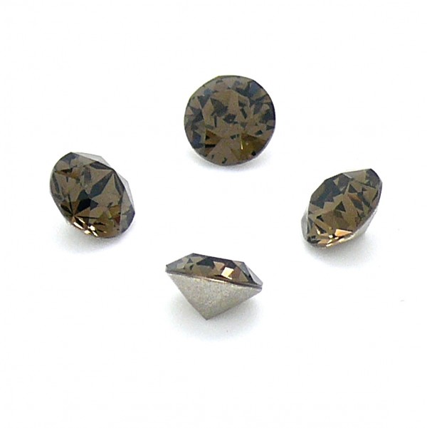 Swarovski Puntsteen SS39, Smoky Quartz