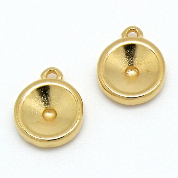 Bedel voor Rivoli 12mm, DQ Goud