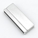 Magneetsluiting, gat 3.3x40mm, Antiek zilver