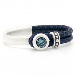 Halve armband voor puntsteen SS39, DQ Antiek Zilver - Afbeelding 2
