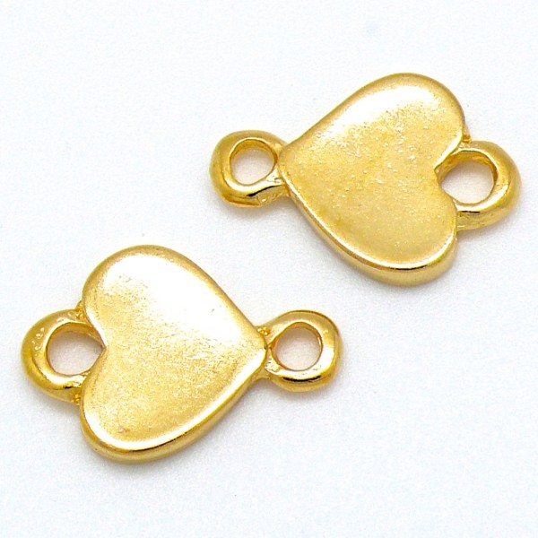 Tussenzetsel hart, maat 17x24mm, Goud