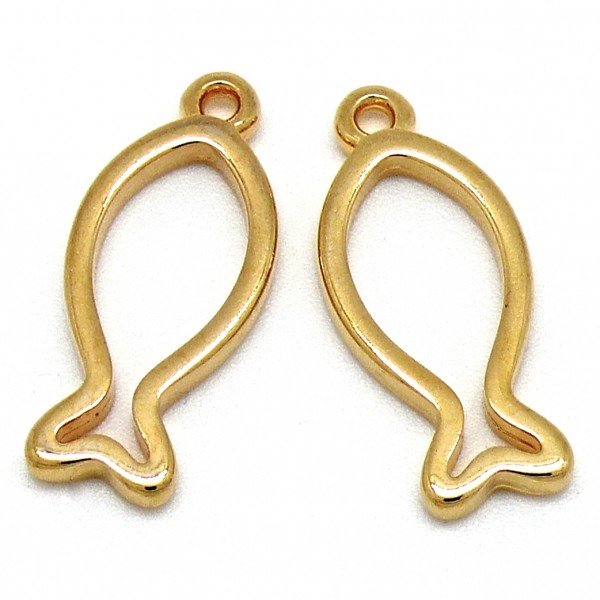 Bedel vis, maat 13x29mm, DQ Goud