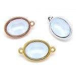 Swarovski Ovaal 4120, Crystal Powder Blue, 10x14mm - Afbeelding 2