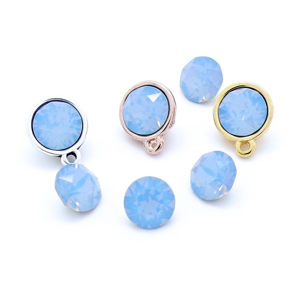 Swarovski Puntsteen SS39, Air Blue Opal
