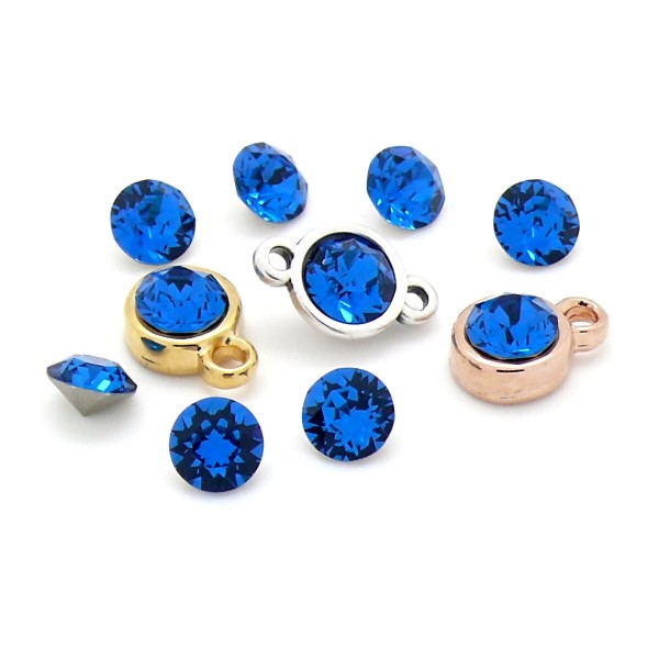 Swarovski Puntsteen SS29, Capri Blue