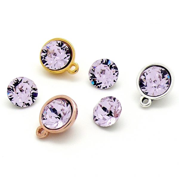 Swarovski Puntsteen SS39, Violet