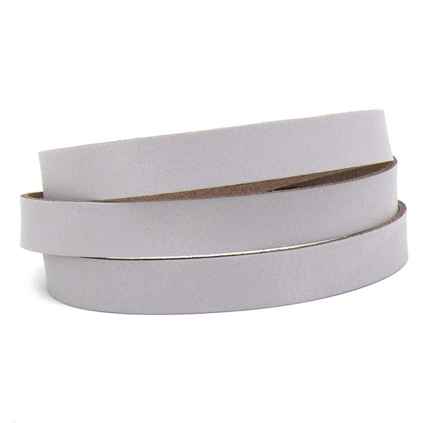 DQ leer, Paris Grey, breed 15mm