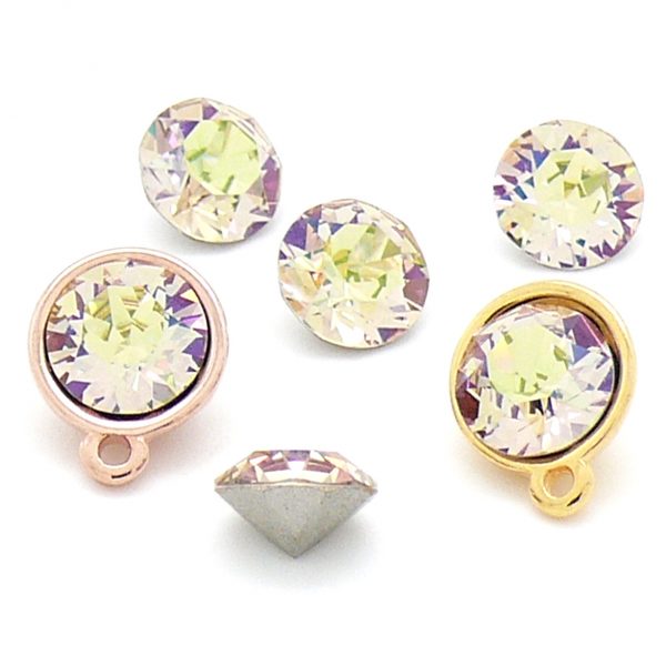 Swarovski Puntsteen SS39, Luminous Green