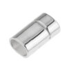 Magneetsluiting Recht voor REGALIZ leer, DQ Antiek zilver - Afbeelding 2