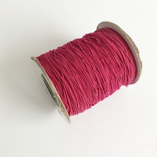 Elastiek Fuchsia, 0,8mm dik