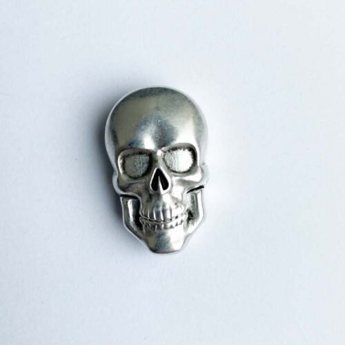 Magneetsluiting Skull, DQ Antiek Zilver