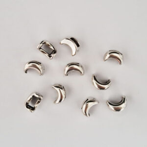 Schuiver Half Maantje, DQ Antiek Zilver