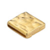 DQ magneetsluiting Organic 20x2mm Goud