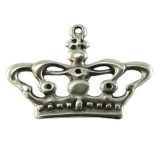 Bedel Kroon groot, DQ Antiek Zilver