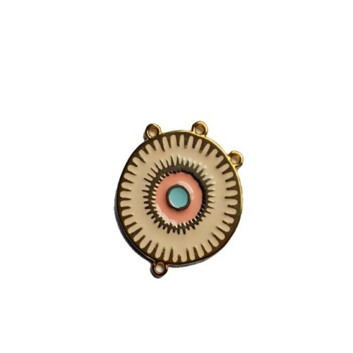 Bedel Boho-stijl Zalm-Peach, DQ Goud