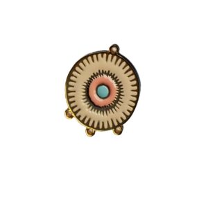 Bedel Boho-stijl Zalm-Peach, DQ Goud