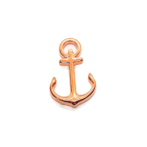 Bedel Anker, 15x22mm, DQ Rose Goud